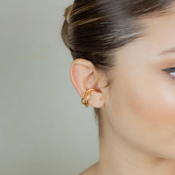 Minimalist Ear Cuff - No pierced