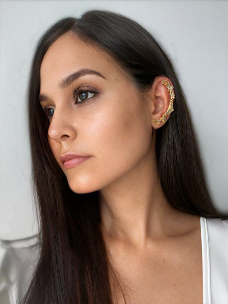 Quartz Ear Cuff