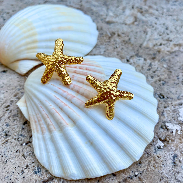 Starfish Stud Earrings