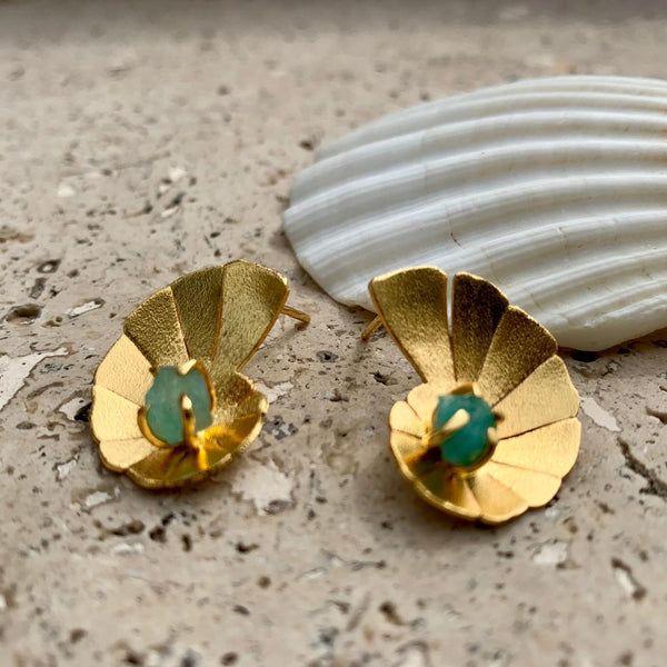 Shell Stud Earrings