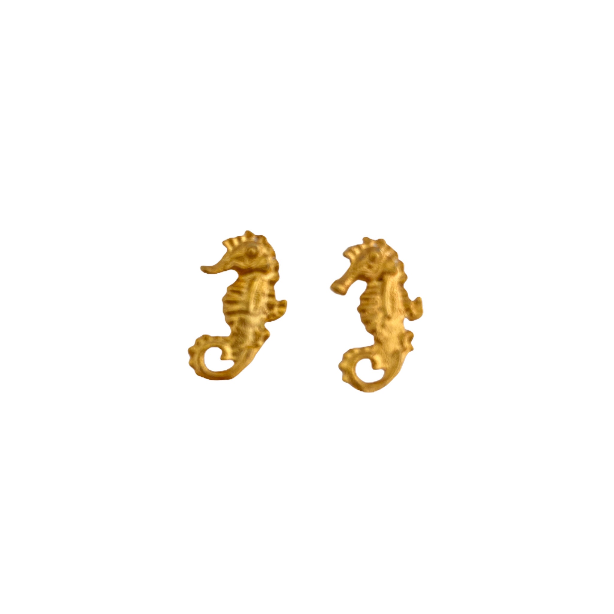 Sea Horse Stud Earrings