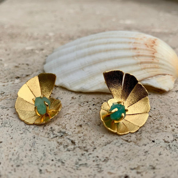 Shell Stud Earrings