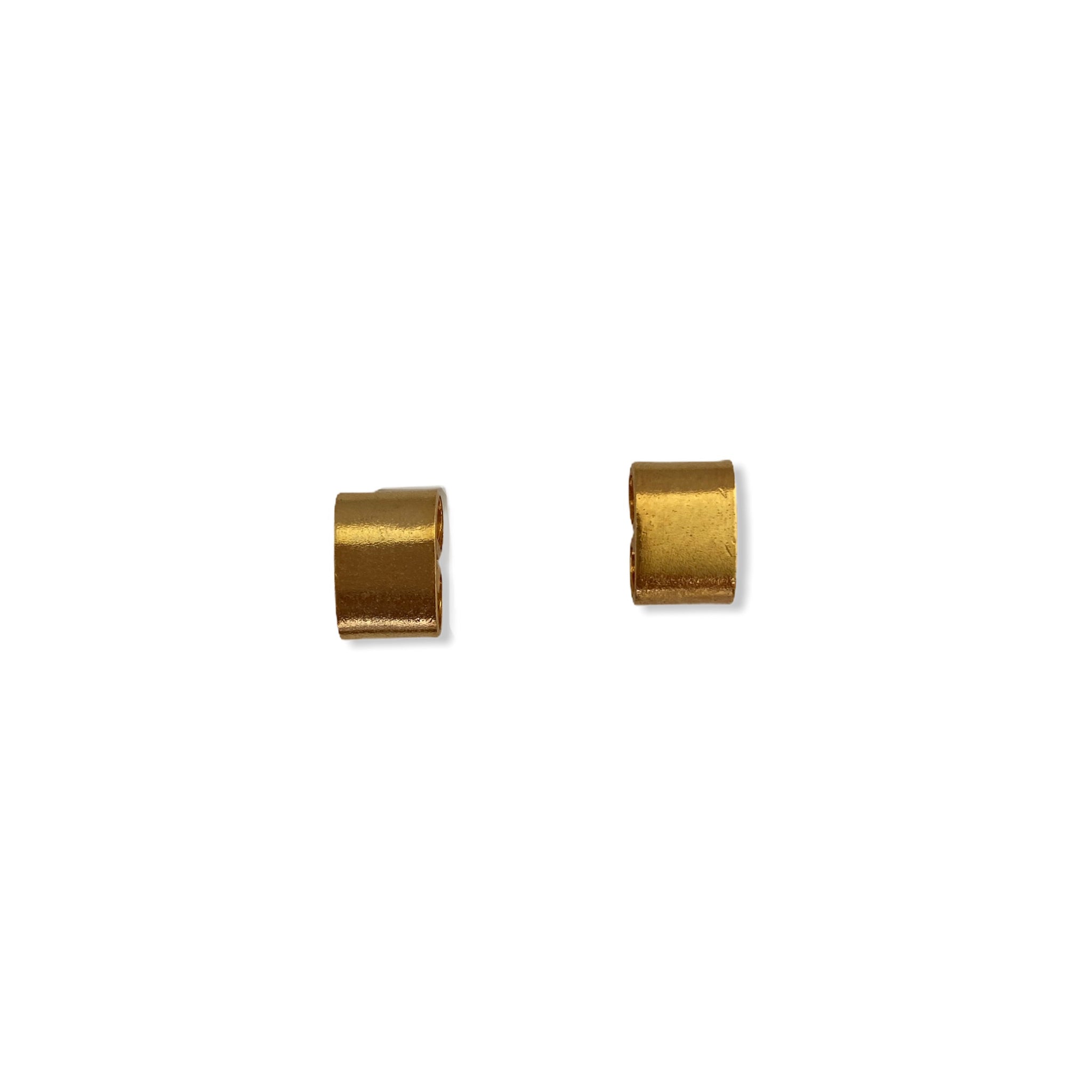 Gold Square Earrings